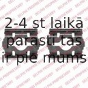 Комплектующие, колодки дискового тормоза DELPHI LX0409