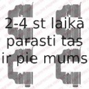 Комплектующие, колодки дискового тормоза DELPHI LX0493