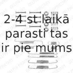 Комплектующие, тормозная колодка DELPHI LY1026