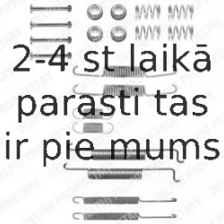 Комплектующие, тормозная колодка DELPHI LY1033