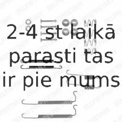 Комплектующие, тормозная колодка DELPHI LY1046