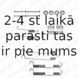 Комплектующие, тормозная колодка DELPHI LY1054