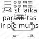 Комплектующие, тормозная колодка DELPHI LY1061