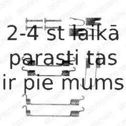 Комплектующие, тормозная колодка DELPHI LY1293