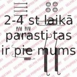 Комплектующие, тормозная колодка DELPHI LY1336