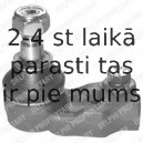 Stūres šķērsstiepņa uzgalis DELPHI TA1209