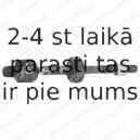 Aksiālais šarnīrs, Stūres šķērsstiepnis DELPHI TA1455