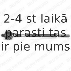 Aksiālais šarnīrs, Stūres šķērsstiepnis DELPHI TA1601