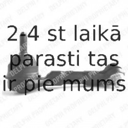 Stūres šķērsstiepņa uzgalis DELPHI TA1625