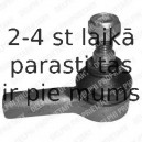 Stūres šķērsstiepņa uzgalis DELPHI TA1643