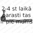 Stūres šķērsstiepņa uzgalis DELPHI TA1645