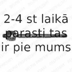 Aksiālais šarnīrs, Stūres šķērsstiepnis DELPHI TA1660