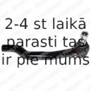 Stūres šķērsstiepņa uzgalis DELPHI TA1751