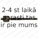 Aksiālais šarnīrs, Stūres šķērsstiepnis DELPHI TA1752