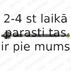 Aksiālais šarnīrs, Stūres šķērsstiepnis DELPHI TA1758