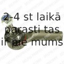 Stūres šķērsstiepņa uzgalis DELPHI TA1795