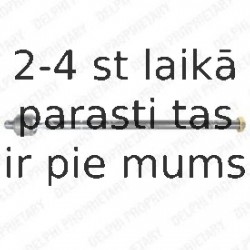 Aksiālais šarnīrs, Stūres šķērsstiepnis DELPHI TA1809