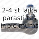 Stūres šķērsstiepņa uzgalis DELPHI TA1910