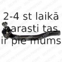 Stūres šķērsstiepņa uzgalis DELPHI TA1918