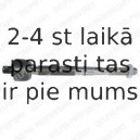 Aksiālais šarnīrs, Stūres šķērsstiepnis DELPHI TA1943