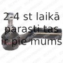 Stūres šķērsstiepņa uzgalis DELPHI TA1976