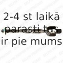 Aksiālais šarnīrs, Stūres šķērsstiepnis DELPHI TA2036