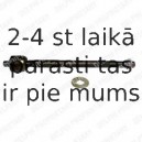 Aksiālais šarnīrs, Stūres šķērsstiepnis DELPHI TA2074