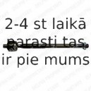 Aksiālais šarnīrs, Stūres šķērsstiepnis DELPHI TA2093