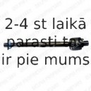 Aksiālais šarnīrs, Stūres šķērsstiepnis DELPHI TA2115