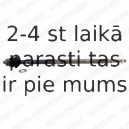 Aksiālais šarnīrs, Stūres šķērsstiepnis DELPHI TA2344