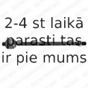 Aksiālais šarnīrs, Stūres šķērsstiepnis DELPHI TA2372