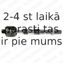 Aksiālais šarnīrs, Stūres šķērsstiepnis DELPHI TA2388