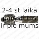 Aksiālais šarnīrs, Stūres šķērsstiepnis DELPHI TA2397