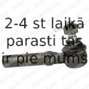 Stūres šķērsstiepņa uzgalis DELPHI TA2400
