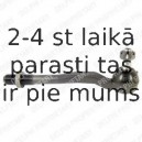 Stūres šķērsstiepņa uzgalis DELPHI TA2412