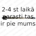 Aksiālais šarnīrs, Stūres šķērsstiepnis DELPHI TA2413