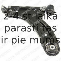 Рычаг независимой подвески колеса, подвеска колеса DELPHI TC1004