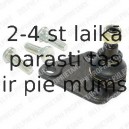 Balst-/Virzošais šarnīrs DELPHI TC1042
