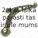 Рычаг независимой подвески колеса, подвеска колеса DELPHI TC1058