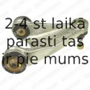 Рычаг независимой подвески колеса, подвеска колеса DELPHI TC1065