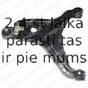 Рычаг независимой подвески колеса, подвеска колеса DELPHI TC1141