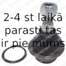 Balst-/Virzošais šarnīrs DELPHI TC1150