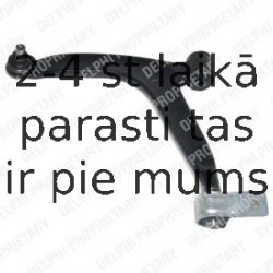 Рычаг независимой подвески колеса, подвеска колеса DELPHI TC1251