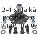 Balst-/Virzošais šarnīrs DELPHI TC1283