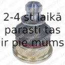 Balst-/Virzošais šarnīrs DELPHI TC1366