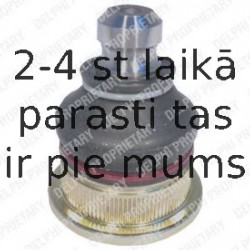 Balst-/Virzošais šarnīrs DELPHI TC1366