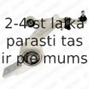 Рычаг независимой подвески колеса, подвеска колеса DELPHI TC1536