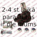 Balst-/Virzošais šarnīrs DELPHI TC1887