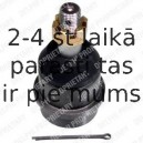 Balst-/Virzošais šarnīrs DELPHI TC2062