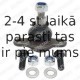 Balst-/Virzošais šarnīrs DELPHI TC2089